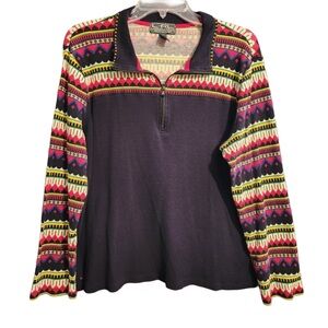 Lauren Ralph Lauren Multicolored Long Sleeve Polo size 3X